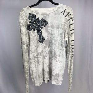 Affliction Long Sleeve Top